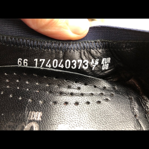 Mephisto Elettra Ballet Flat Navy Leather 7 M - Picture 6 of 8